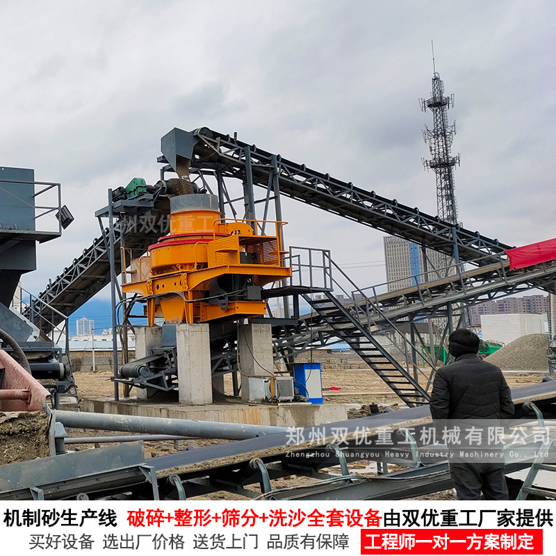 广东阳江砂石骨料生产线日产量可达5000吨